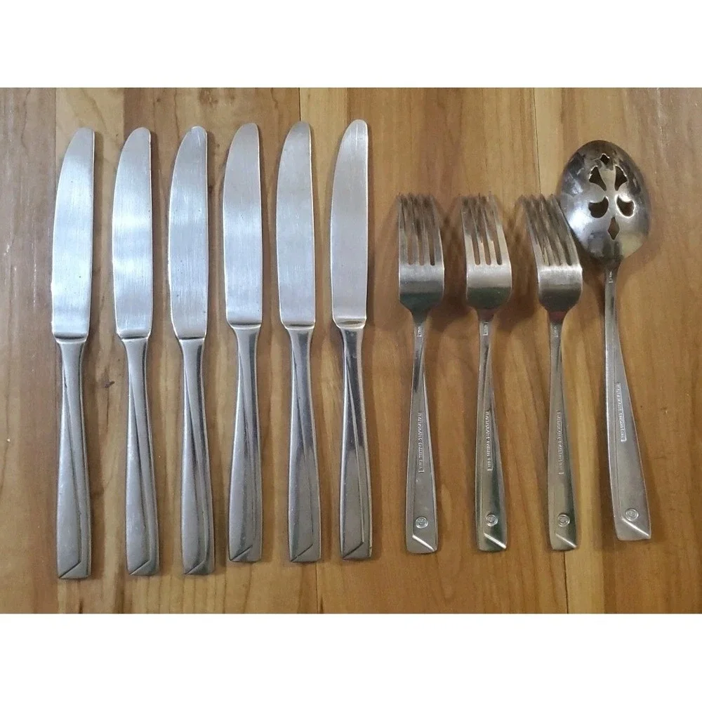 Pfaltzgraff PORTRAIT Stainless 18/8 Lot of 10 Pieces